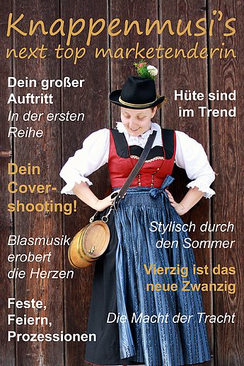 Knappenmusi's next top Marketenderin Flyer